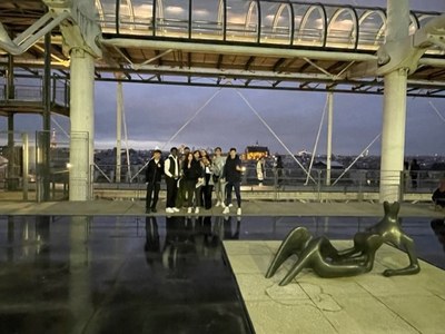 Nos Elèves-Encordés du Rebours au centre Pompidou